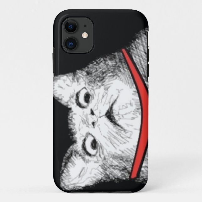 Capa Para iPhone Da Case-Mate Arfada surpreendida Meme do gato - caso do iPhone (Verso)