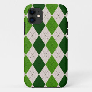 Capa Para iPhone Da Case-Mate Argyle Verde Irlandês