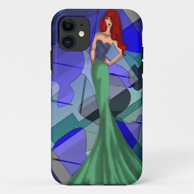 Capa Para iPhone Da Case-Mate Ariel, la sirenita. (Verso)