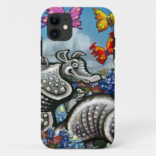 Capa Para iPhone Da Case-Mate Armadillos Bluebonnets Borboletas Flores selvagens