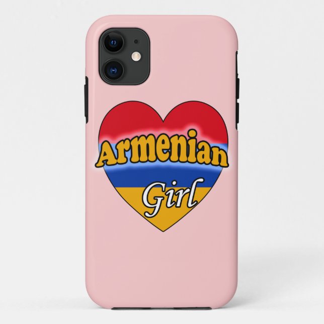 Capa Para iPhone Da Case-Mate Armenian Girl (Verso)