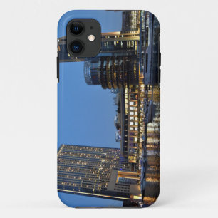 Capa Para iPhone Da Case-Mate Arranha-céus de hora azul em Dubai Marina