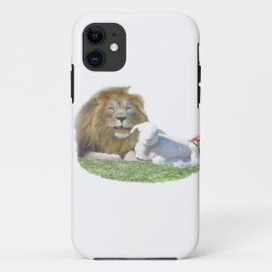 Capa Para iPhone Da Case-Mate arte cristã Leão e o Cordeiro