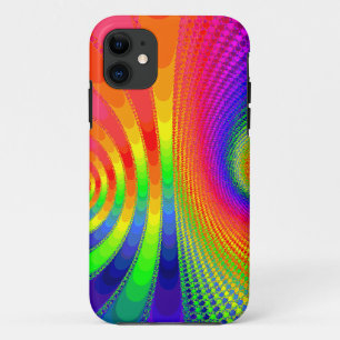Capa Para iPhone Da Case-Mate arte do arco-íris fractal
