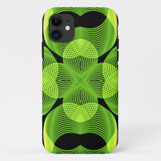 Capa Para iPhone Da Case-Mate Arte Geométrica Espirográfica Decorativa Verde