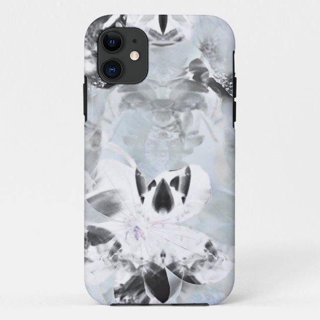 Capa Para iPhone Da Case-Mate Arte moderna abstrato, branca e negra (Verso)