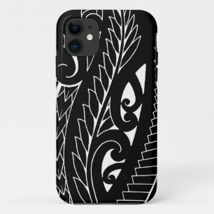 Capa Para iPhone Da Case-Mate Arte silverfern branca do símbolo nacional de Nov