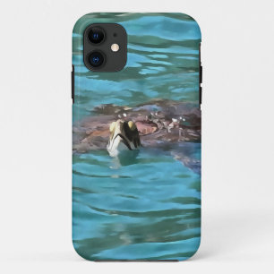 Capa Para iPhone Da Case-Mate Arte sobre a vida selvagem de tartarugas marinhas