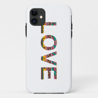 Capa Para iPhone Da Case-Mate Arte tribal da palavra do amor
