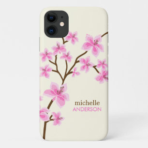 Capa Para iPhone Da Case-Mate Árvore de flores de cereja rosa