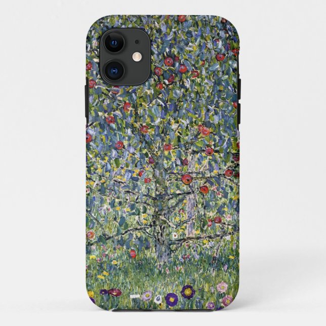 Capa Para iPhone Da Case-Mate Árvore de Gustavo Klimt Apple (Verso)