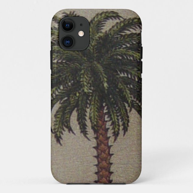 CAPA PARA iPhone DA Case-Mate ÁRVORE DE PALMAS TROPICAL (Verso)