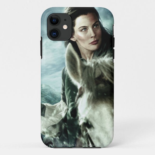 Capa Para iPhone Da Case-Mate ARWEN™ em neve e espada (Verso)