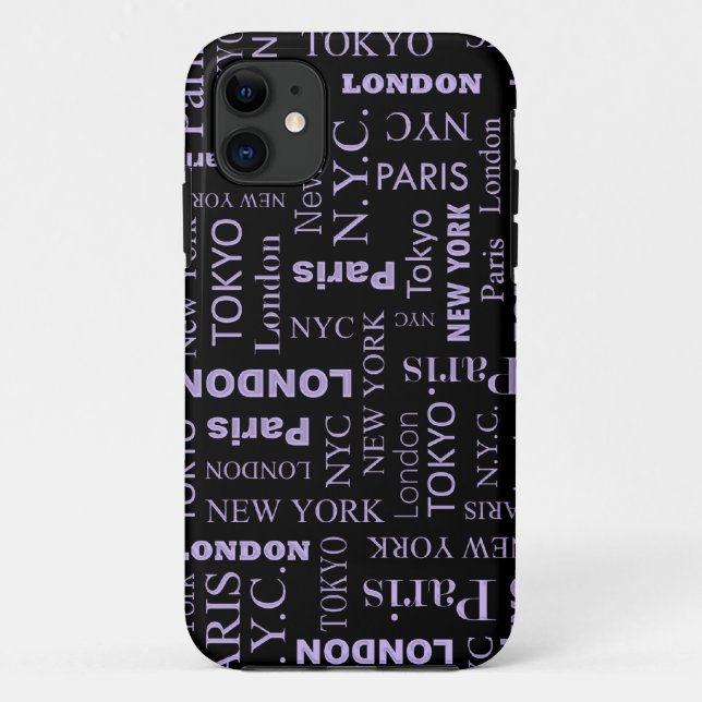 Capa Para iPhone Da Case-Mate As cidades refrigeram a caixa do iPhone 5 (Verso)