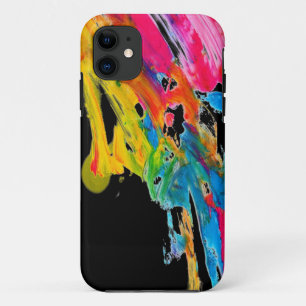 Capa Para iPhone Da Case-Mate as cores da cor do splatter da pintura classificam