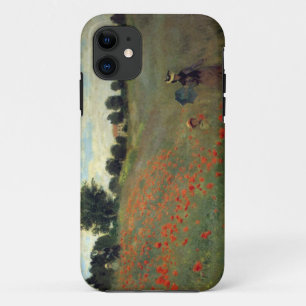 Capa Para iPhone Da Case-Mate As papoilas selvagens altas do Res Monet aproximam