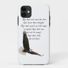 Capa Para iPhone Da Case-Mate Asas como a caminhada de Eagles e Isaiah nao fraco