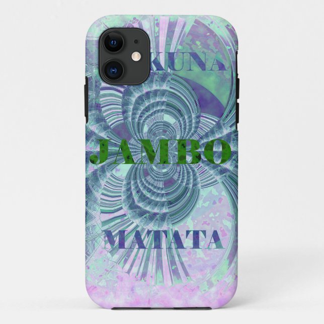 Capa Para iPhone Da Case-Mate Aurora Matata Art Impressão (Verso)