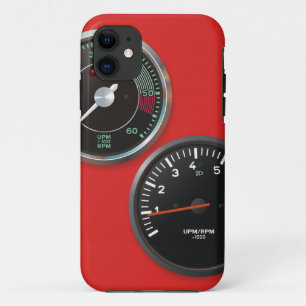 Capa Para iPhone Da Case-Mate Auto instrumentos do vintage/calibres de carro