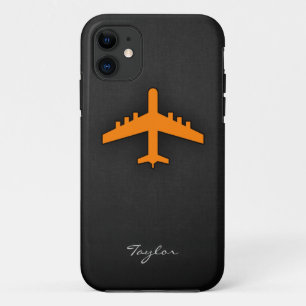 Capa Para iPhone Da Case-Mate Avião Laranja