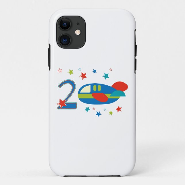 Capa Para iPhone Da Case-Mate Avião segundo aniversário (Verso)