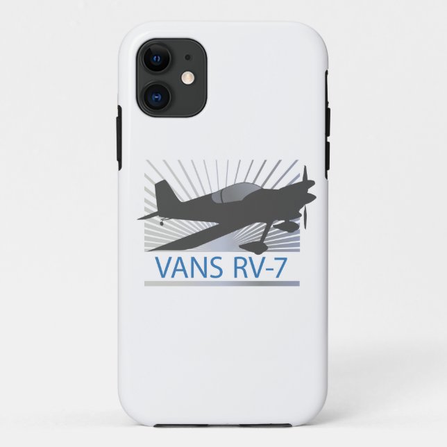 Capa Para iPhone Da Case-Mate Avião Vans RV-7 (Verso)