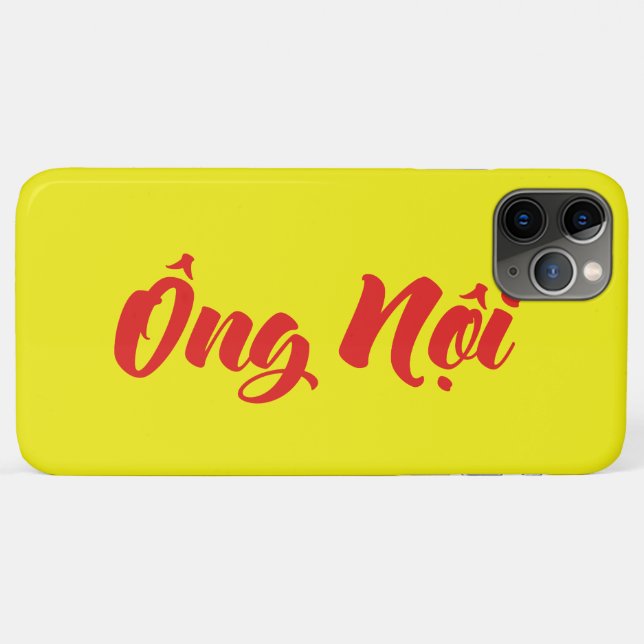 Capa Para iPhone Da Case-Mate Avô vietnamita (Paterno) - Ông Ni (Verso (horizontal))