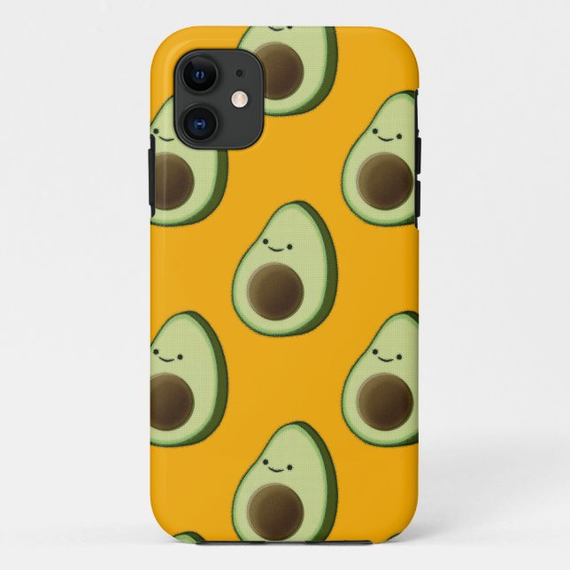 Capa Para iPhone Da Case-Mate Avocado Pattern (Verso)