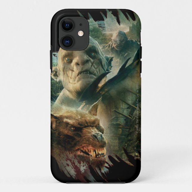 Capa Para iPhone Da Case-Mate Azog, Narzug e Gráfico Bolg (Verso)