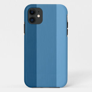 Capa Para iPhone Da Case-Mate Azul-céu claros lisos e listras azuis de aço