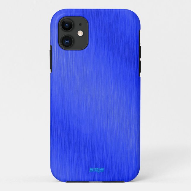 Capa Para iPhone Da Case-Mate Azul de alumínio (Verso)