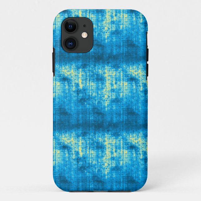 Capa Para iPhone Da Case-Mate Azul Grunge (Verso)