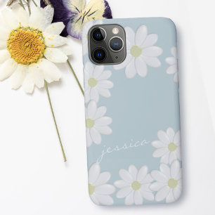 Capa Para iPhone Da Case-Mate Azul Sky Springtime Daisies Personalizado
