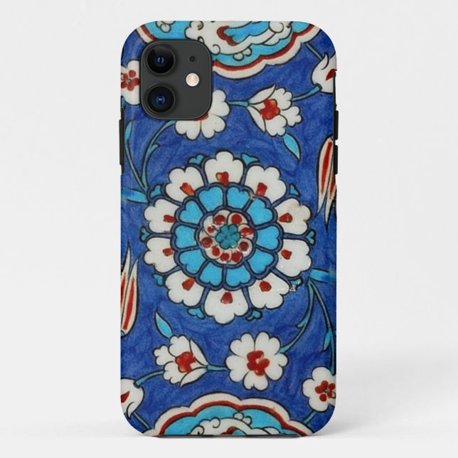 Capa Para iPhone Da Case-Mate azulejo do iznik (Verso)