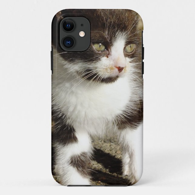 Capa Para iPhone Da Case-Mate Baby Tuxedo Kitten - Cat iPhone 5 Case (Verso)