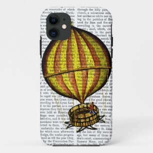 Capa Para iPhone Da Case-Mate Balão de ar quente amarelo e vermelho