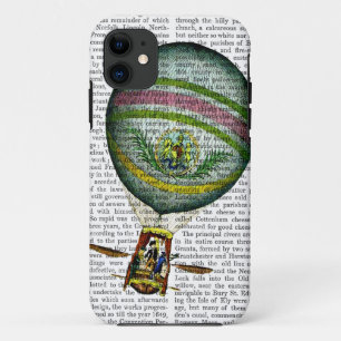 Capa Para iPhone Da Case-Mate Balão de ar quente azul claro