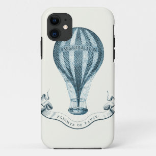 Capa Para iPhone Da Case-Mate Balão de ar quente Vintage em caso azul iPhone 5