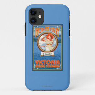 Capa Para iPhone Da Case-Mate Balsa da equitação da mulher - Victoria, BC Cana