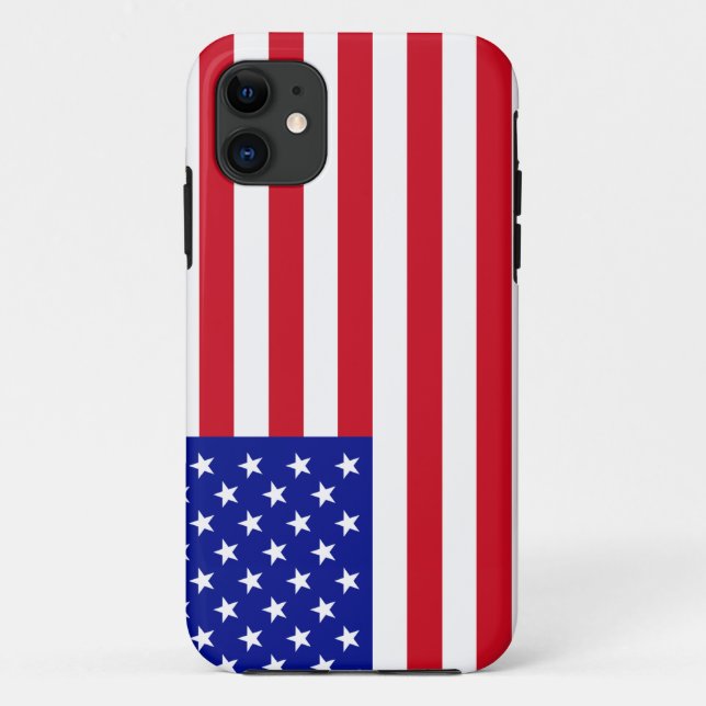 Capa Para iPhone Da Case-Mate Bandeira americana (Verso)