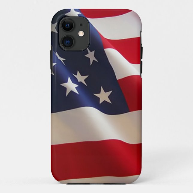 Capa Para iPhone Da Case-Mate bandeira americana (Verso)