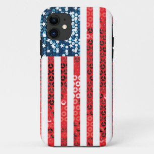 Capa Para iPhone Da Case-Mate bandeira americana vertical