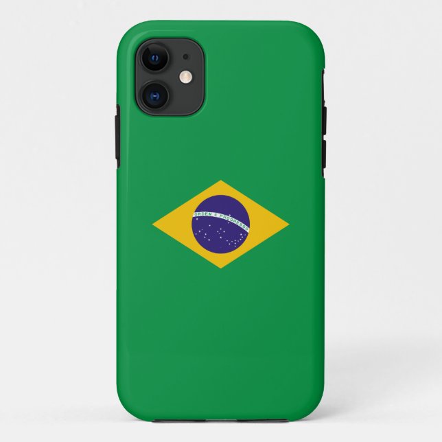 Capa Para iPhone Da Case-Mate bandeira brasileira (Verso)