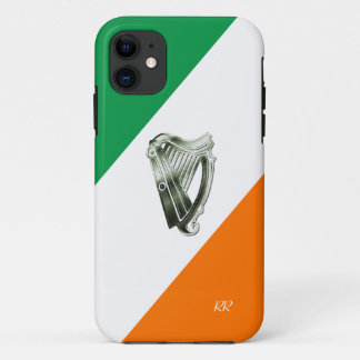 Capa Para iPhone Da Case-Mate Bandeira da caixa verde do iPhone 5 da harpa do