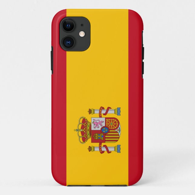 Capa Para iPhone Da Case-Mate Bandeira da Espanha (Verso)