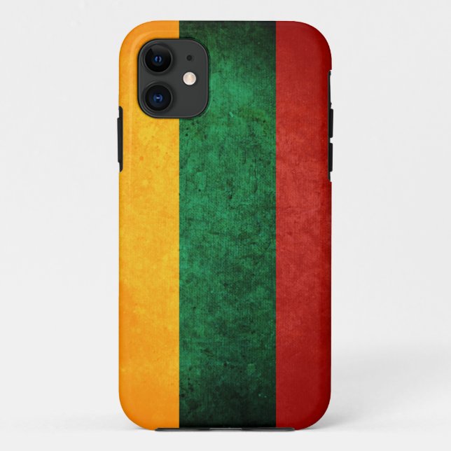 Capa Para iPhone Da Case-Mate Bandeira da Lituânia (Verso)
