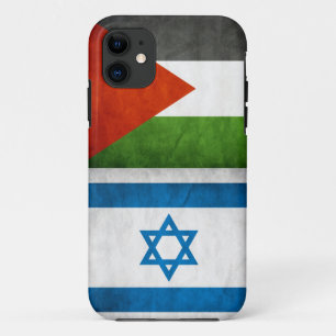CAPA PARA iPhone DA Case-Mate BANDEIRA DA PAZ DE PALESTINA & DE ISRAEL