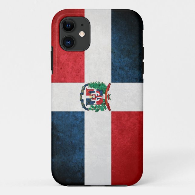 Capa Para iPhone Da Case-Mate Bandeira da República Dominicana (Verso)