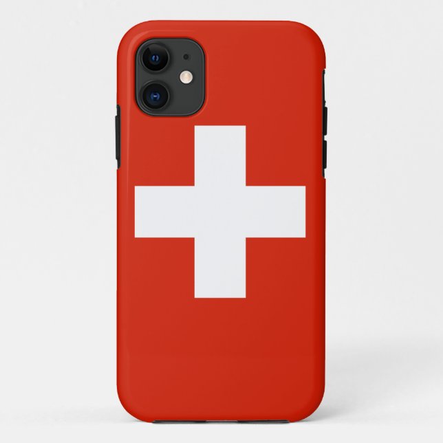 Capa Para iPhone Da Case-Mate Bandeira da suiça (Verso)