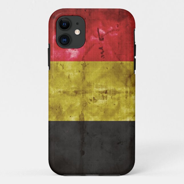 Capa Para iPhone Da Case-Mate Bandeira de Bélgica (Verso)